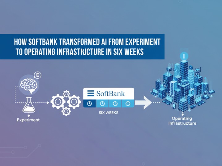 How SoftBank Transformed AI From Experiment to Operating Infrastructure in Six Weeks
