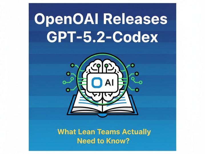 OpenAI Releases GPT-5.2-Codex: What Lean Teams Actually Need to Know