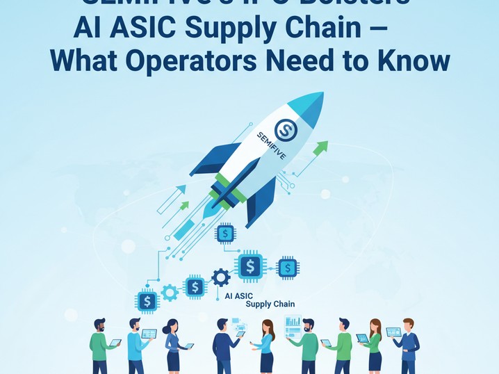 SEMIFIVE's IPO Bolsters AI ASIC Supply Chain — What Operators Need to Know